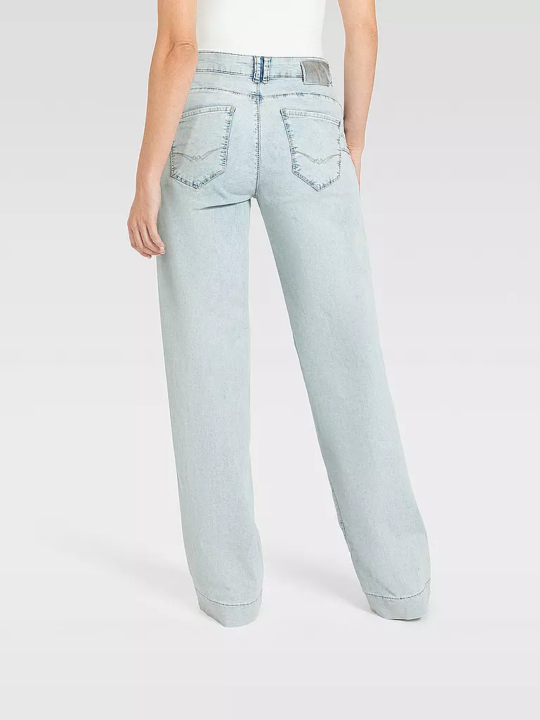MAC | Jeans Flared Fit RICH PALAZZO | hellblau