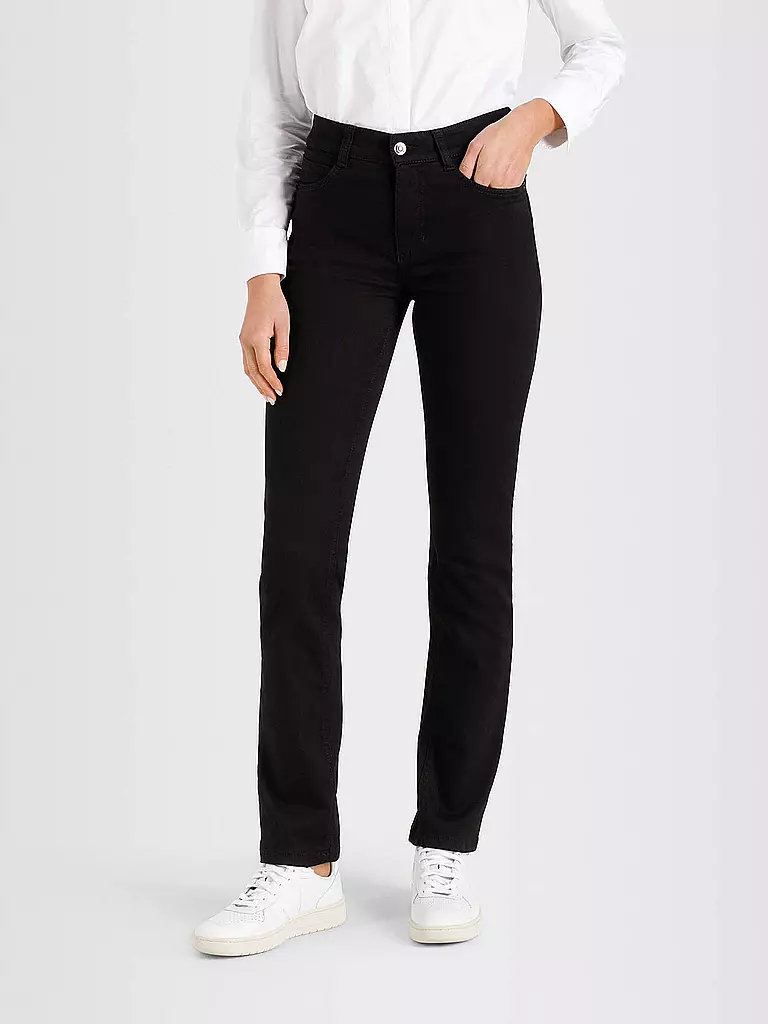 MAC | Jeans Slim Fit ANGELA | schwarz