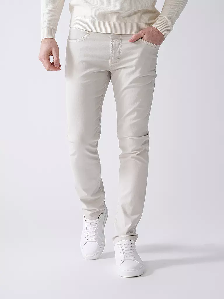 MAC | Jeans Slim Fit ARNE PIPE LIGHT WEIGHT | creme
