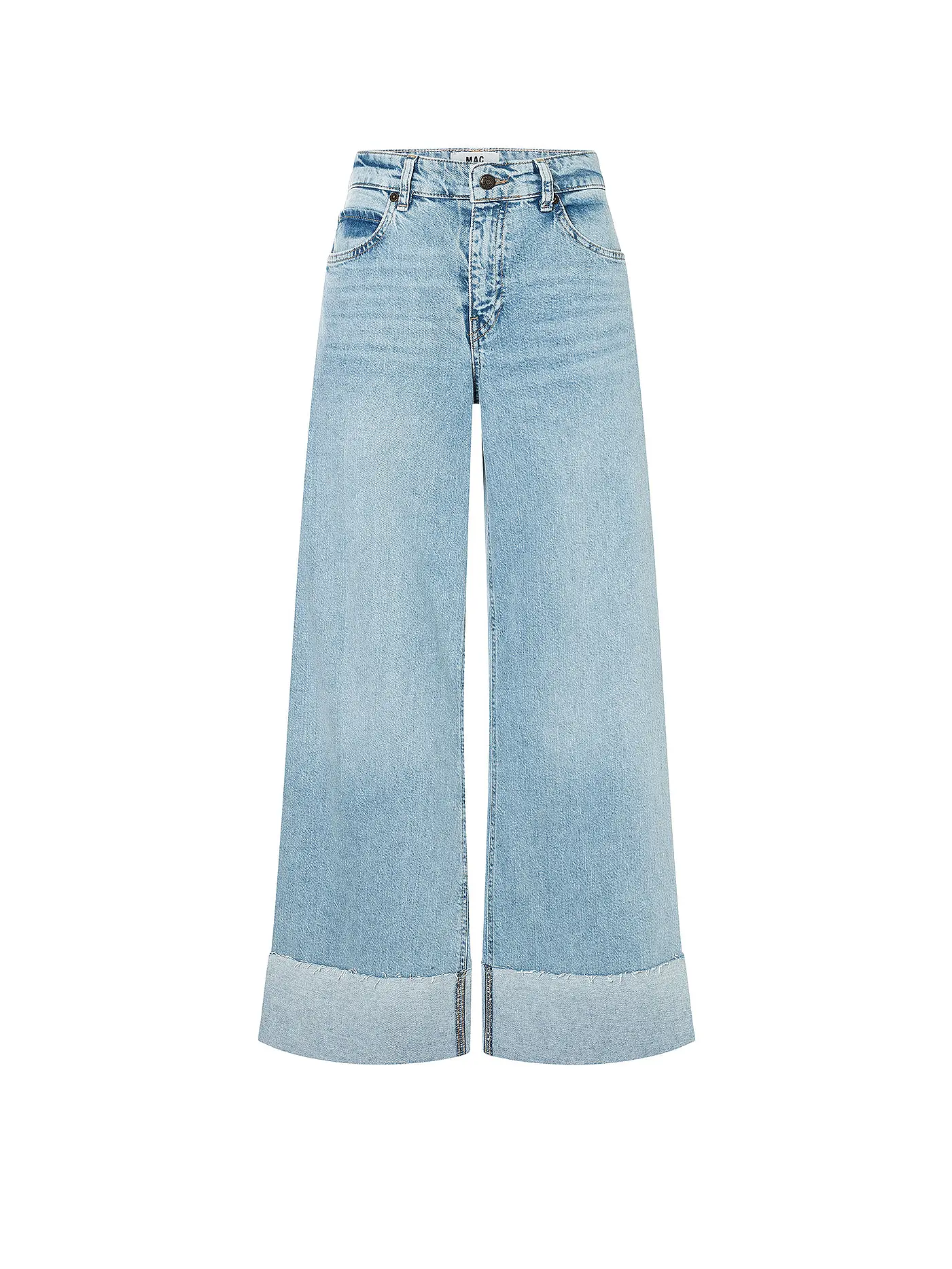 MAC | Jeans Straight Fit 7/8 NEVADA | hellblau
