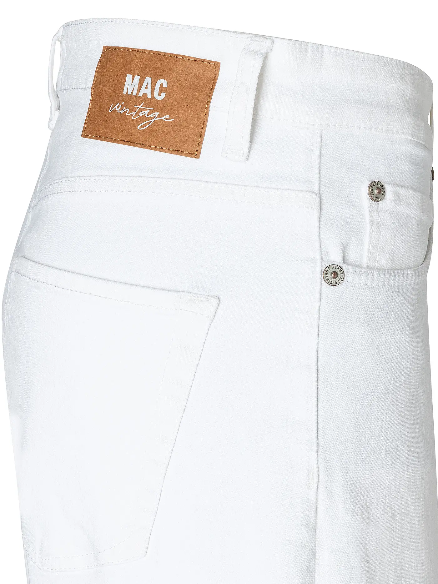 MAC | Jeans Straight Fit 7/8 NEVADA | weiss