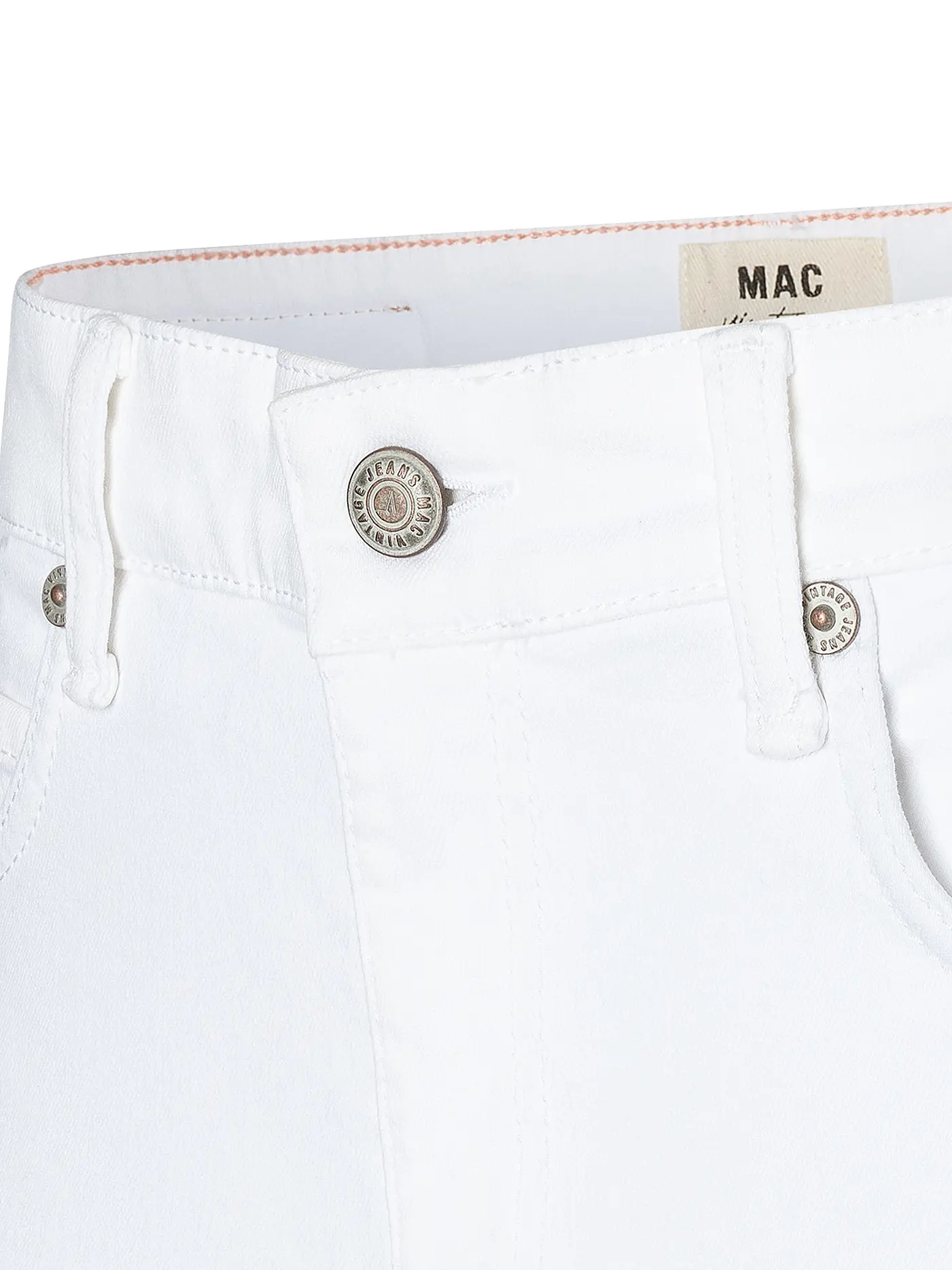 MAC | Jeans Straight Fit 7/8 NEVADA | weiss