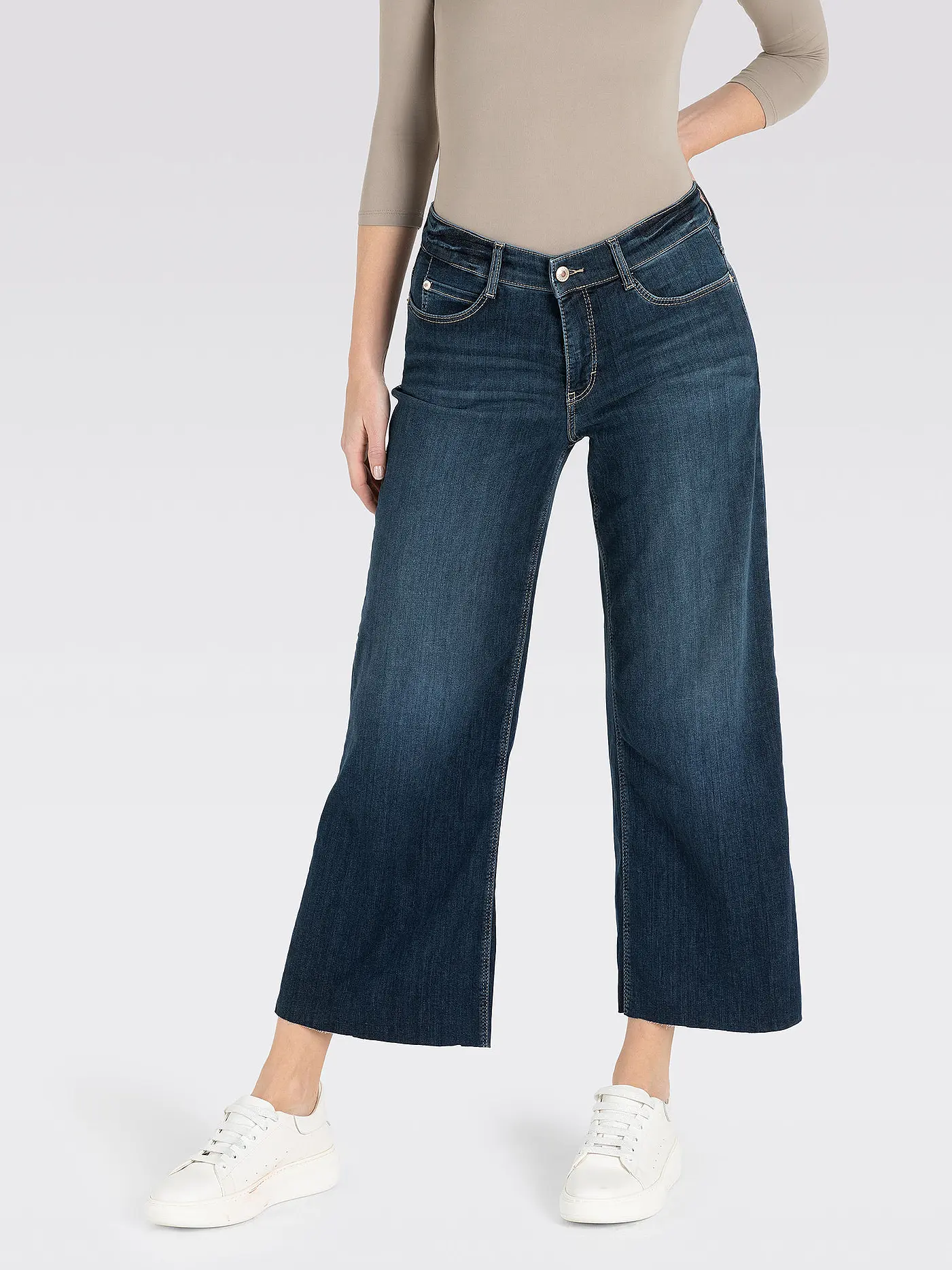 MAC | Jeans Straight Fit DREAM WIDE | dunkelblau