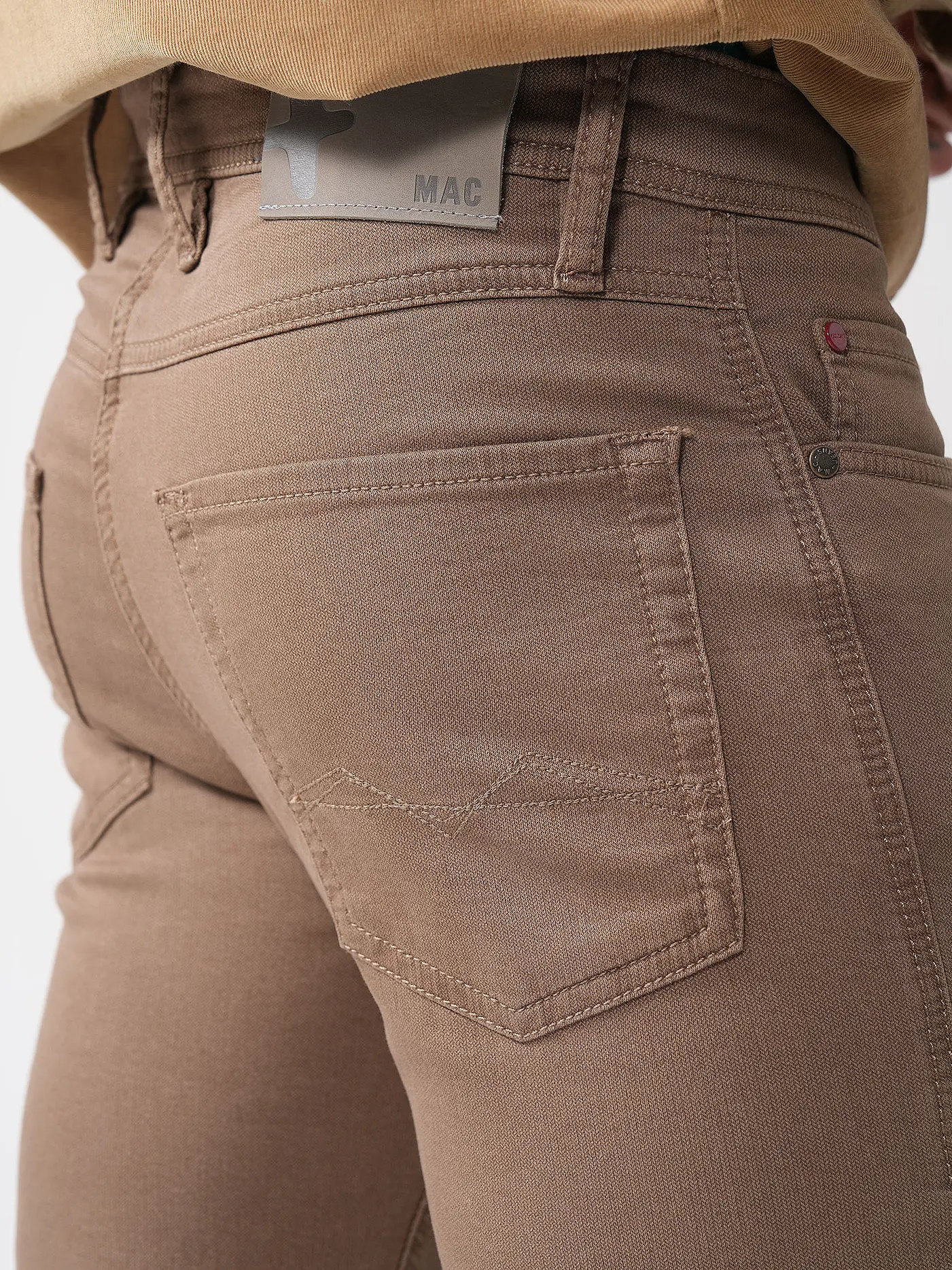 MAC | Jeans Straight Fit JOG N JEANS | camel