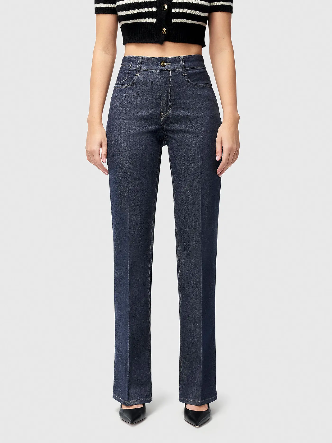 MAC | Jeans Straight Fit LAURA | dunkelblau