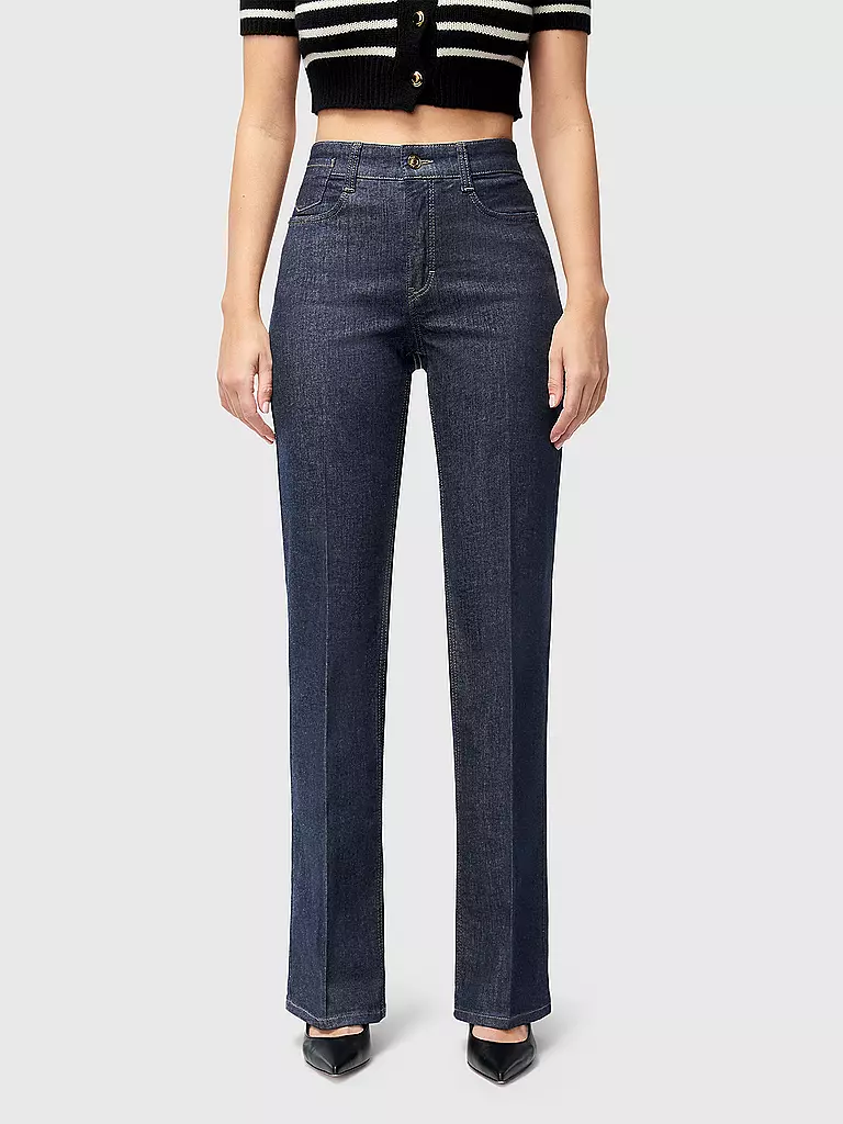 MAC | Jeans Straight Fit LAURA | dunkelblau