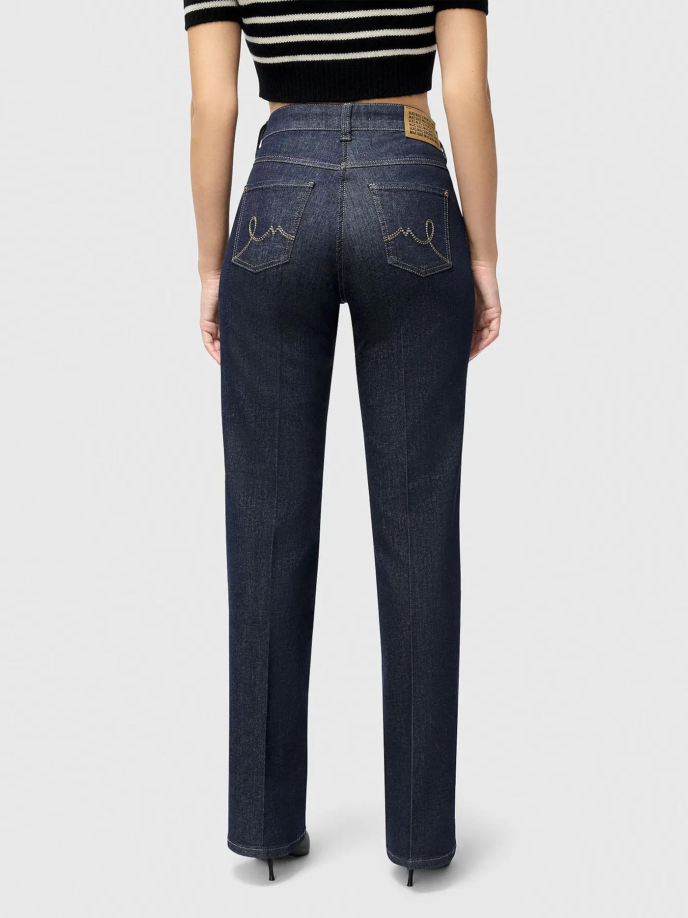 MAC | Jeans Straight Fit LAURA | dunkelblau