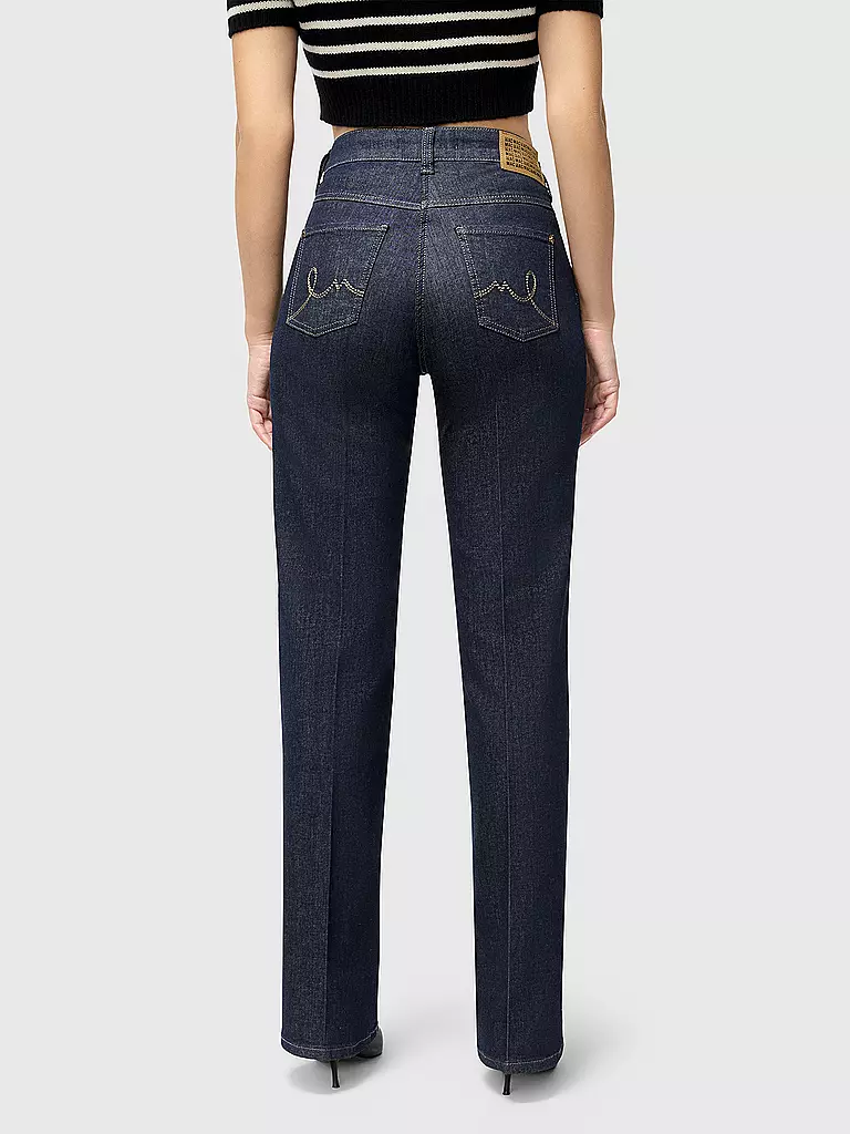 MAC | Jeans Straight Fit LAURA | dunkelblau