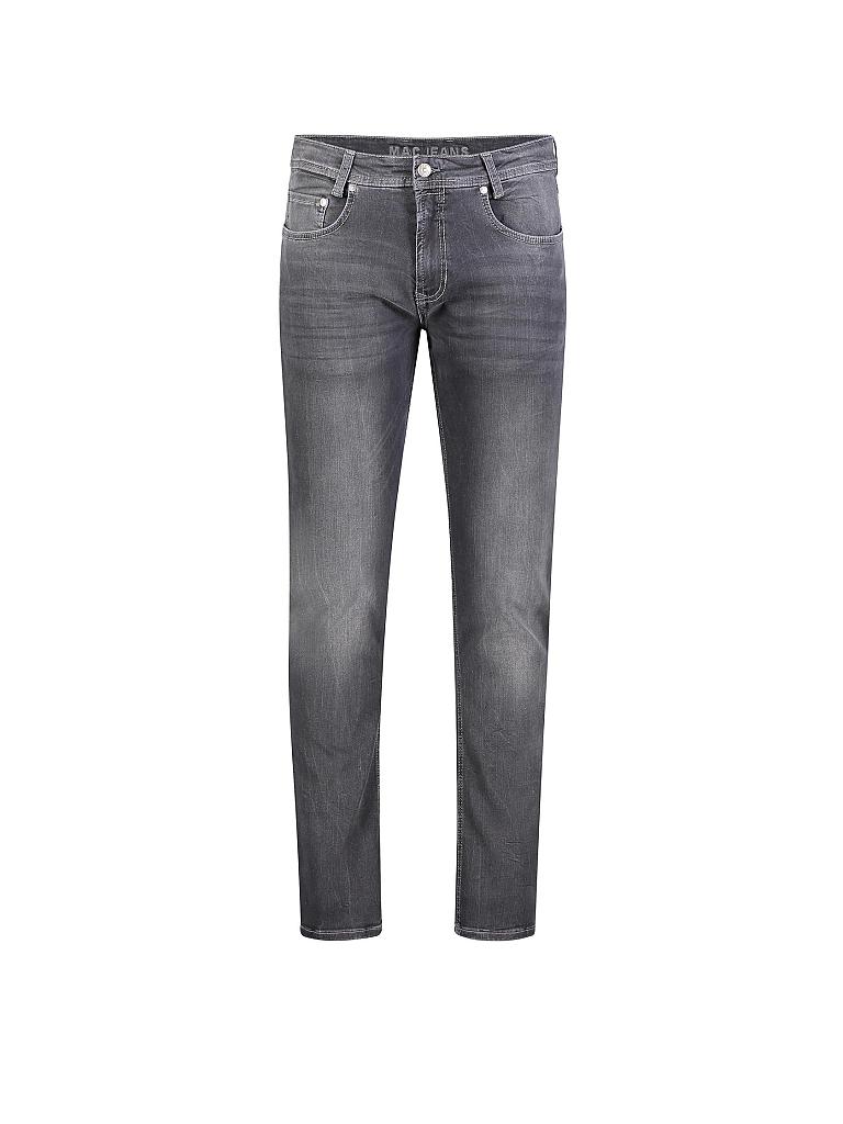 MAC | Jeans Straight-Fit "Ben" Flexx Denim (lang) | grau