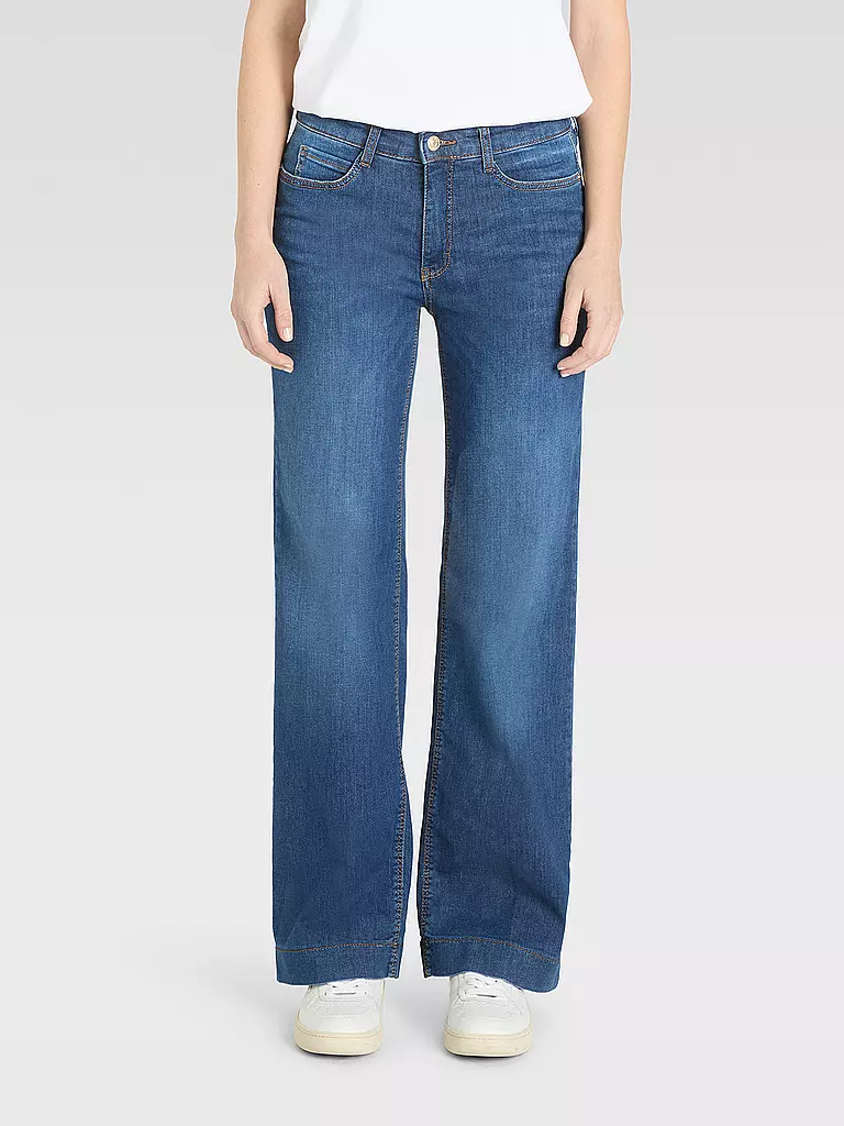 MAC | Jeans Wide Leg  | blau