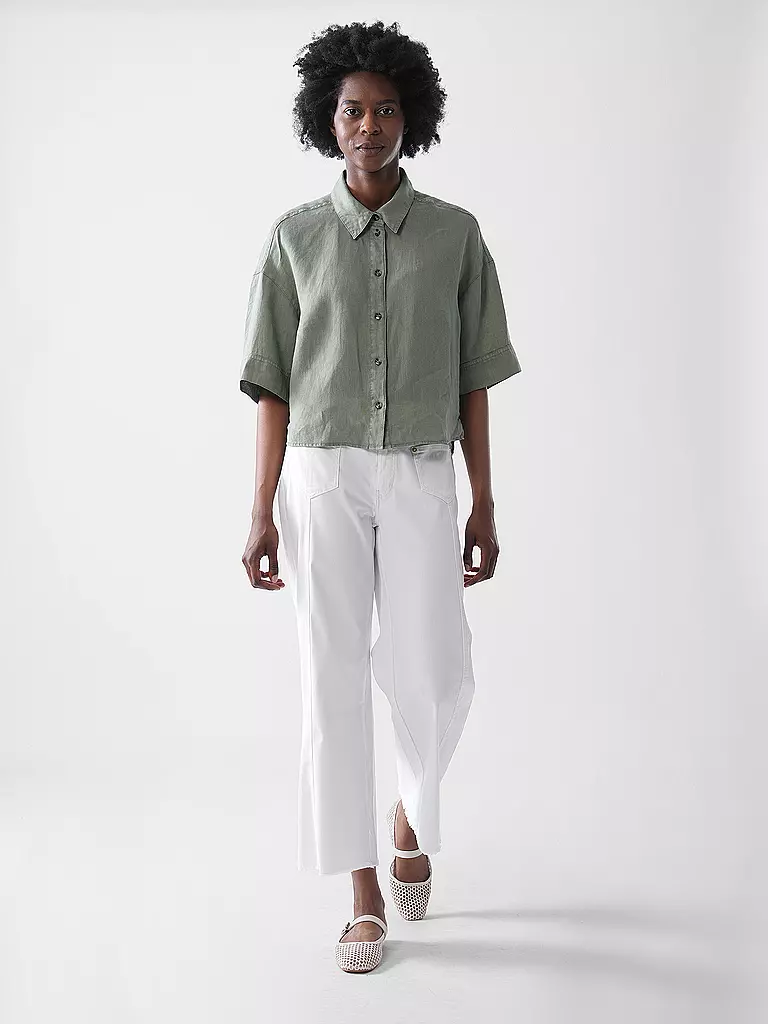 MAC | Jeans Wide Leg 7/8 JAMIE | weiss
