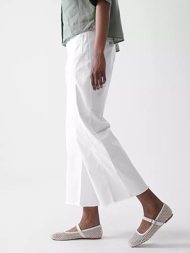 MAC | Jeans Wide Leg 7/8 JAMIE | weiss