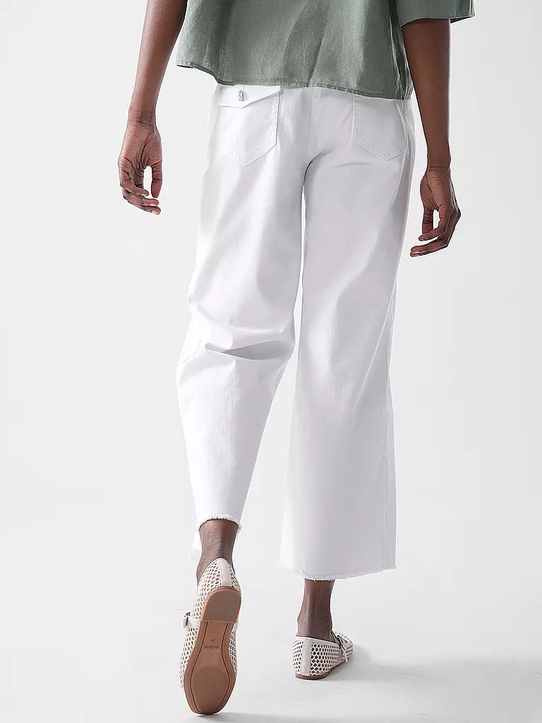 MAC | Jeans Wide Leg 7/8 JAMIE | weiss