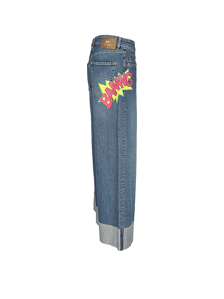 MAC | Jeans Wide Leg 7/8 NEVADA  | blau