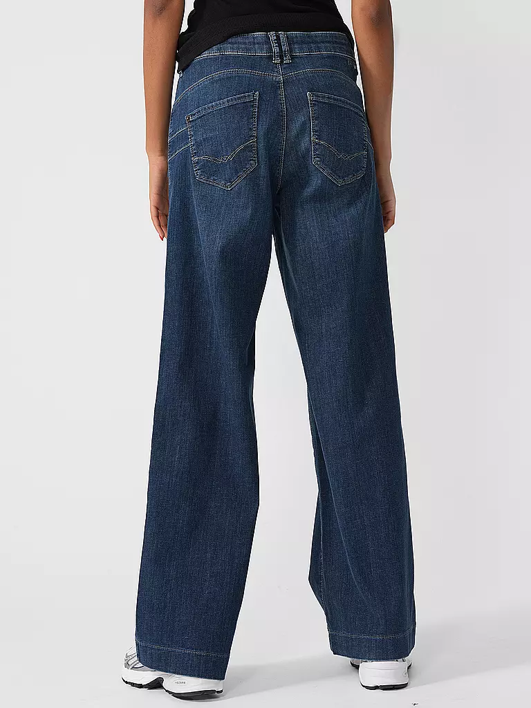 MAC | Jeans Wide Leg PALAZZO | blau