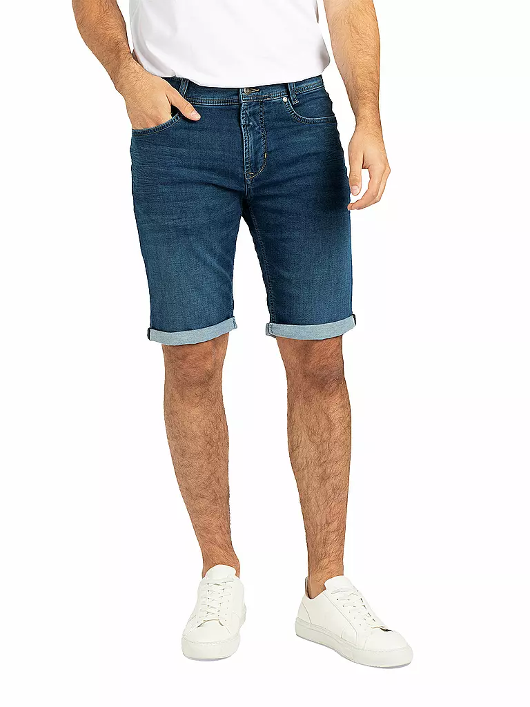 MAC | Jeansshorts  | blau