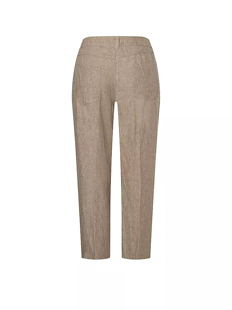 MAC | Leinenhose 7/8 Nora | grau
