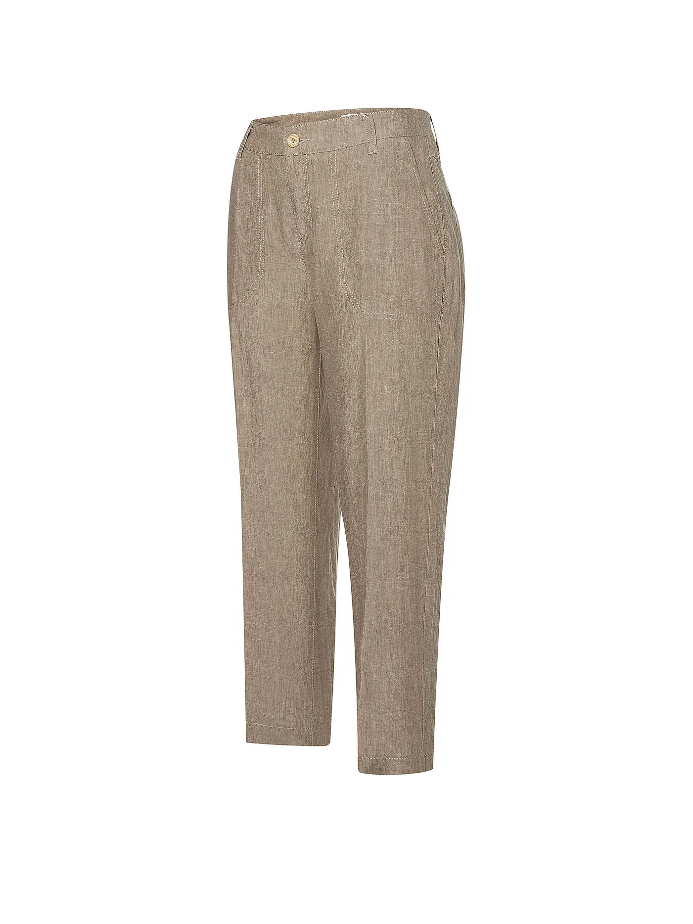 MAC | Leinenhose 7/8 Nora | beige