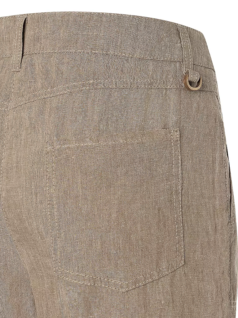 MAC | Leinenhose 7/8 Nora | grau