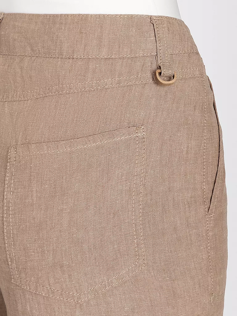 MAC | Leinenhose 7/8 Nora | beige