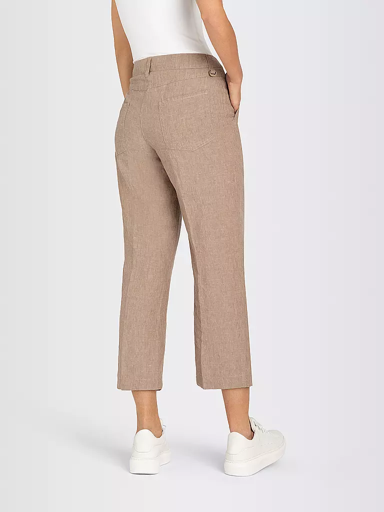 MAC | Leinenhose 7/8 Nora | grau