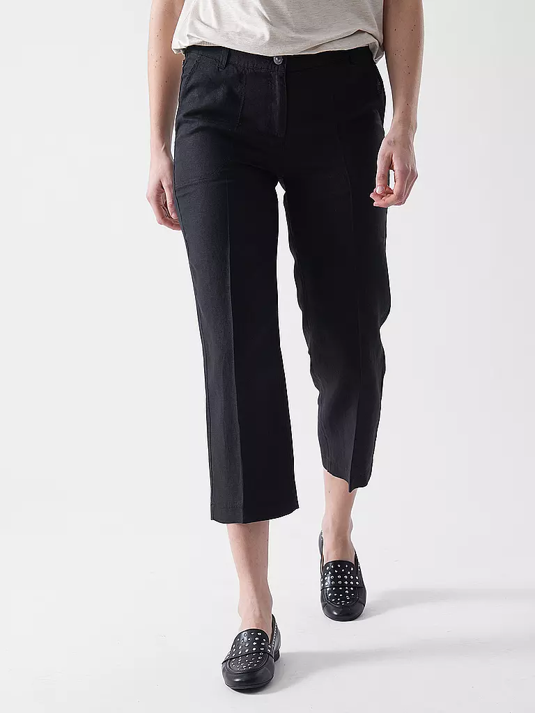 MAC | Leinenhose Nora | grau