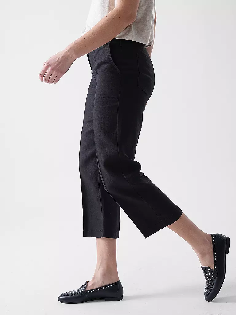 MAC | Leinenhose Nora | grau