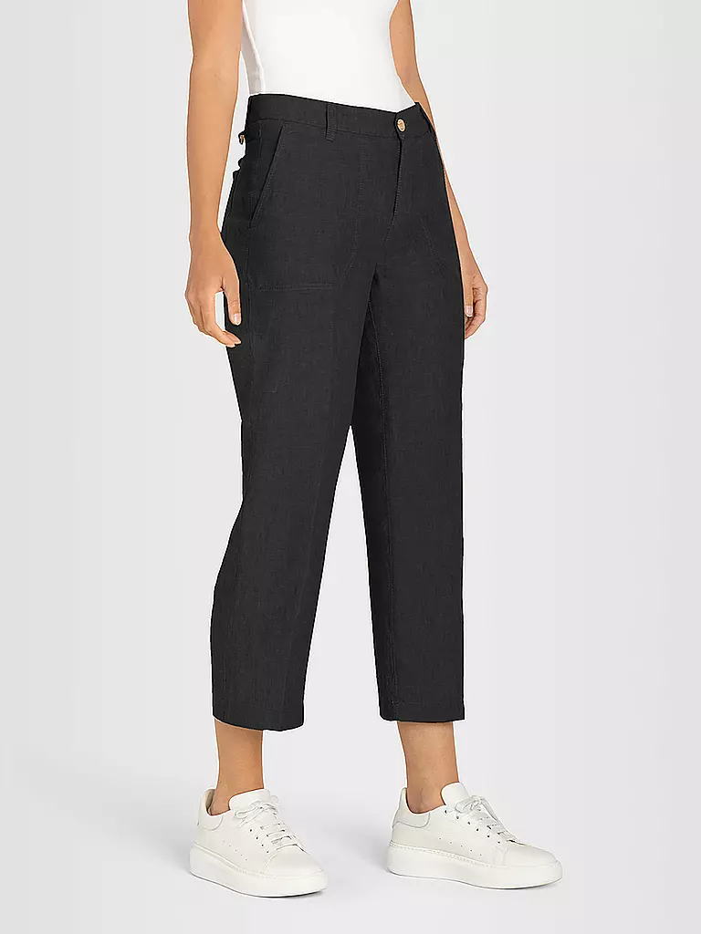 MAC | Leinenhose Nora | grau