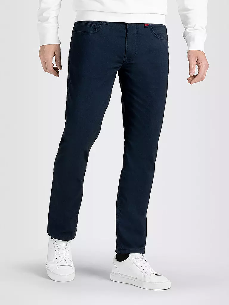 MAC | Wollhose Modern Fit ARNE (Lang) | blau