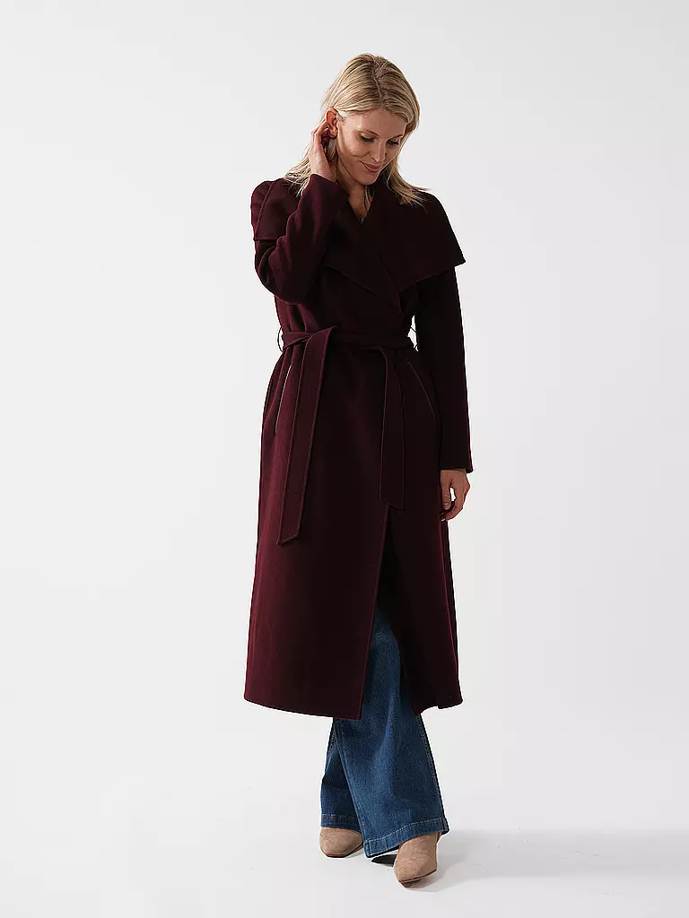 MACKAGE | Wollmantel MAI-CN | dunkelrot