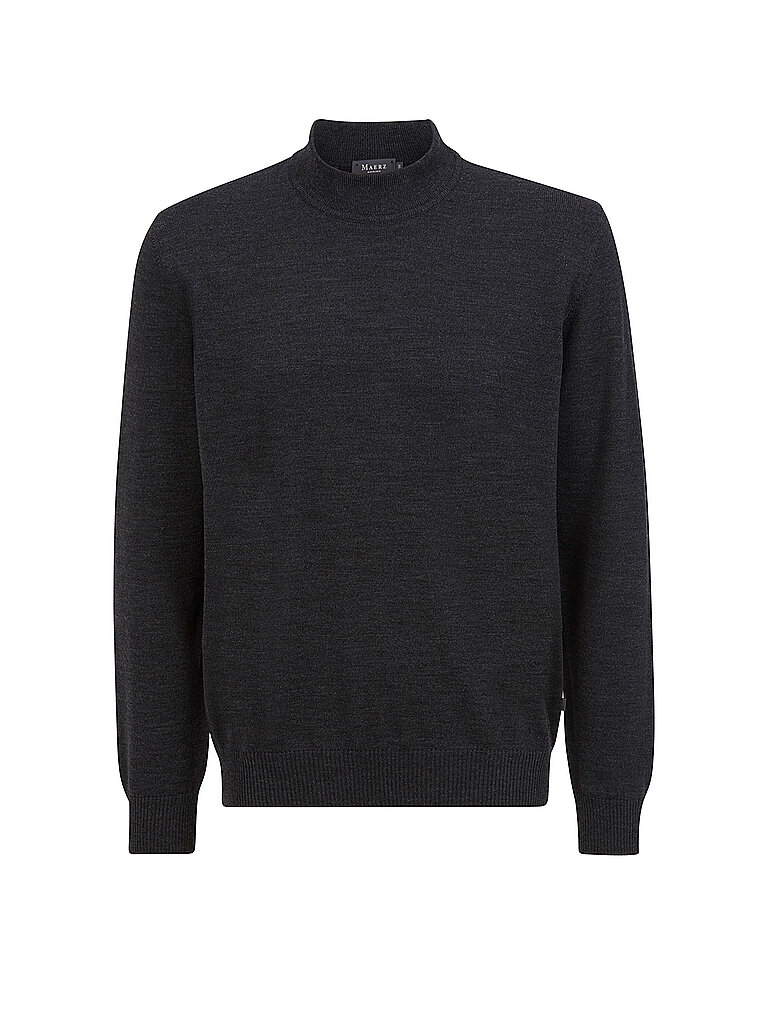 Pullover aus Merinowolle mit Stehkragen