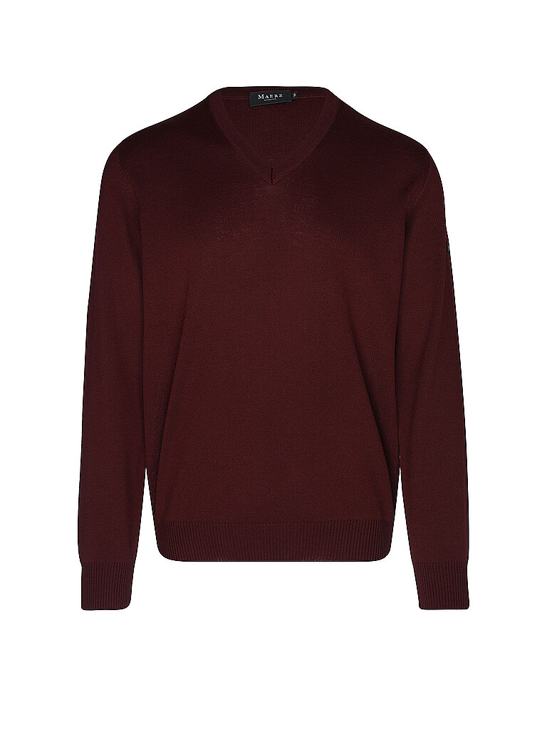 MAERZ Pullover  dunkelrot | 50