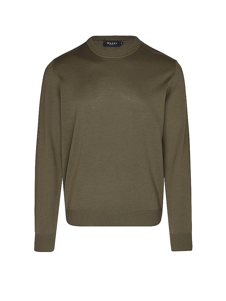 MAERZ Pullover  dunkelgrün | 48