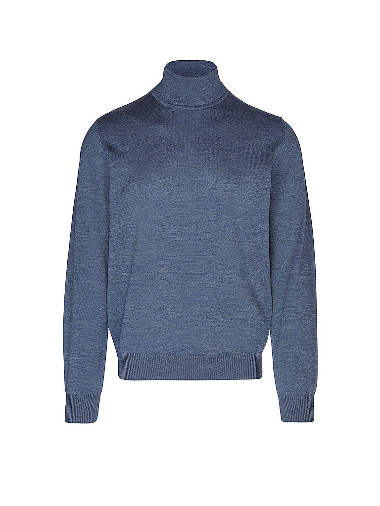 MAERZ Rollkragenpullover  blau | 50