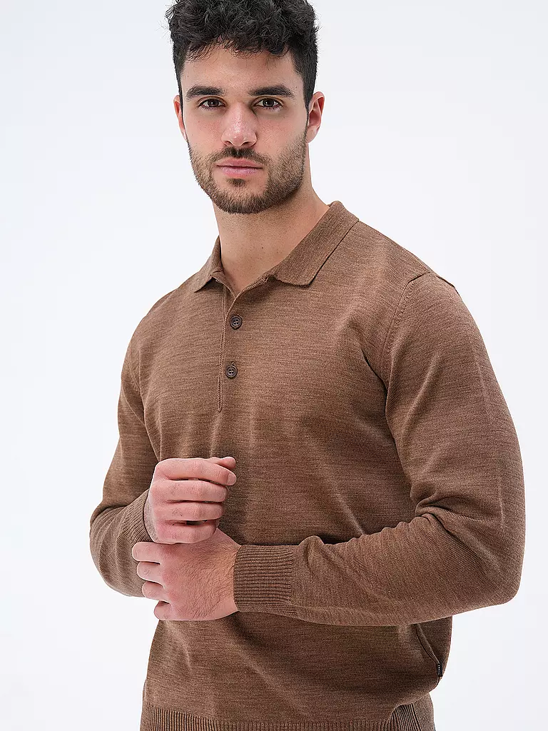 MAERZ | Polo-Pullover | beige