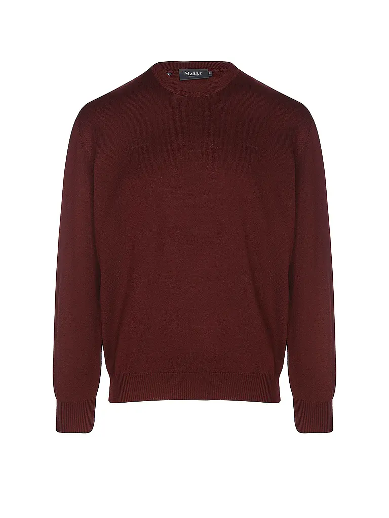 MAERZ | Pullover | dunkelrot