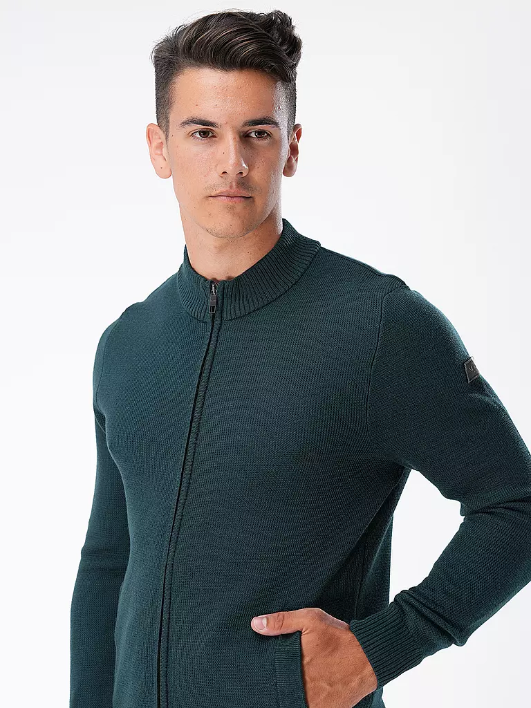 MAERZ | Strickjacke | petrol