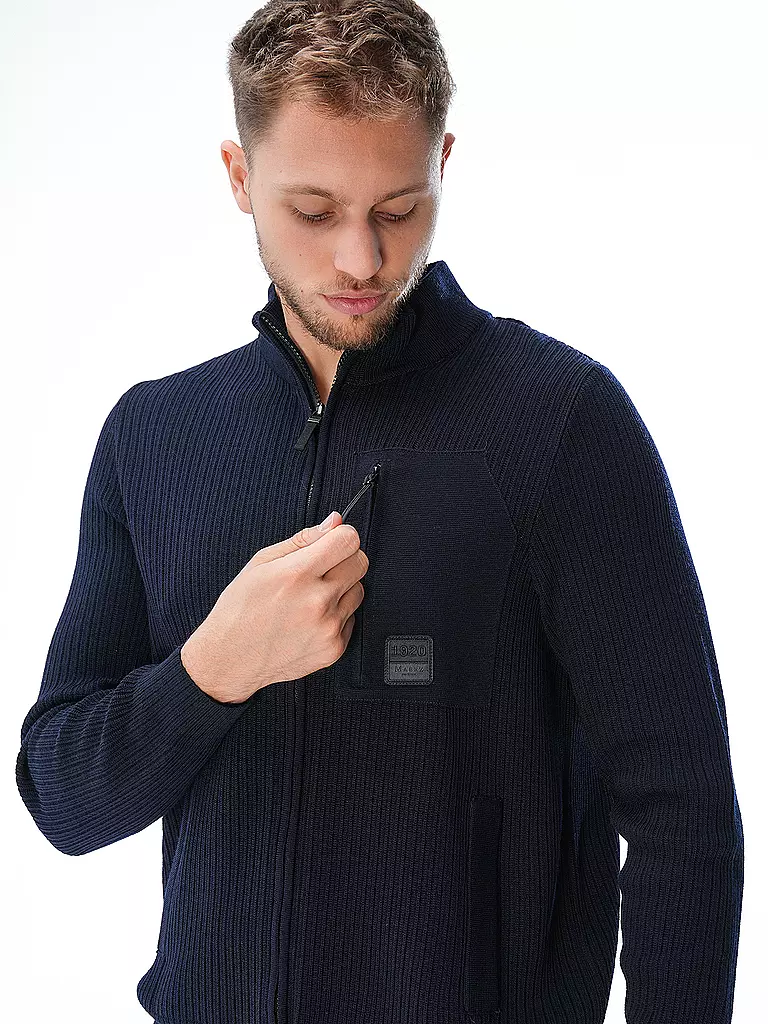 MAERZ | Strickjacke | blau