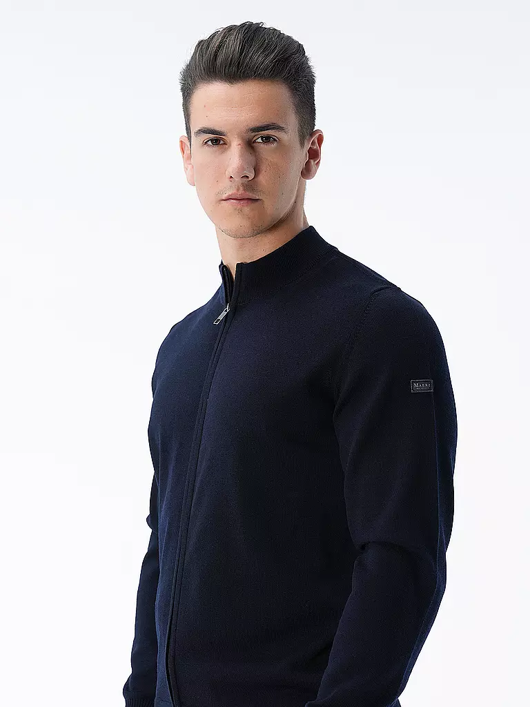 MAERZ | Strickjacke | dunkelblau