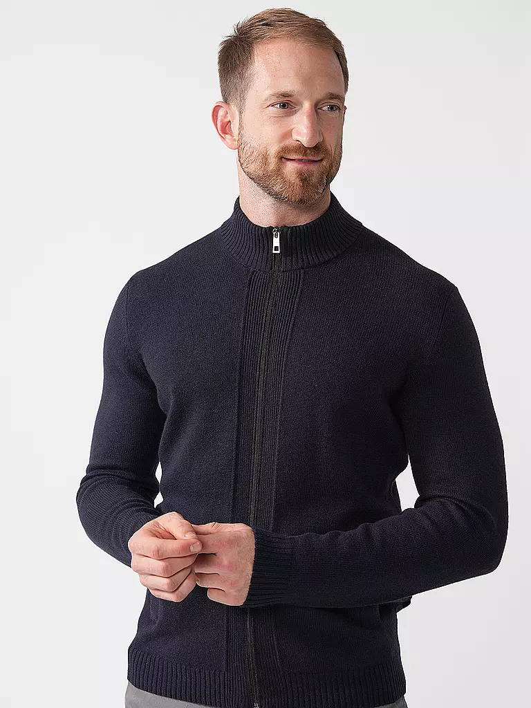 MAERZ | Strickjacke | dunkelblau