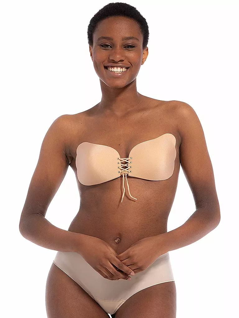 MAGIC BODYFASHION | Va-Va-Voom Klebe-Push Up (Latte) | beige