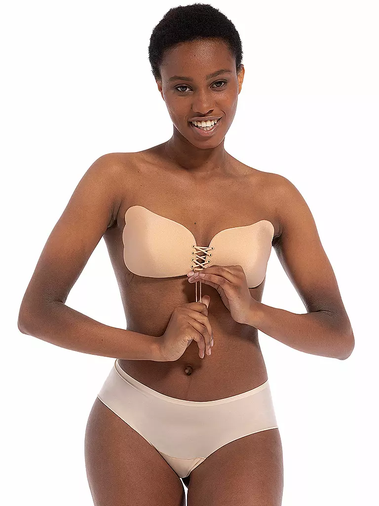 MAGIC BODYFASHION | Va-Va-Voom Klebe-Push Up (Latte) | beige