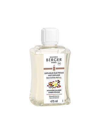 MAISON BERGER PARIS | Pudriger Amber Refill für elektrischen Aroma Diffuser 475ml