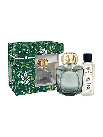 MAISON BERGER PARIS | Lampe Berger Falcon-Set 250ml MAGICAL VERT Poussiere Amber 