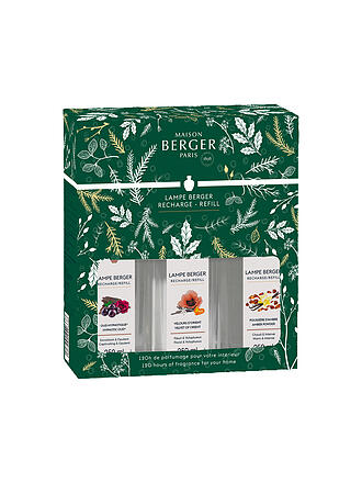 MAISON BERGER PARIS | Raumduft Set 3x250ml TRIOPACK MAGICAL Velours Orient, Poussiere Amber Oud Hypnotique