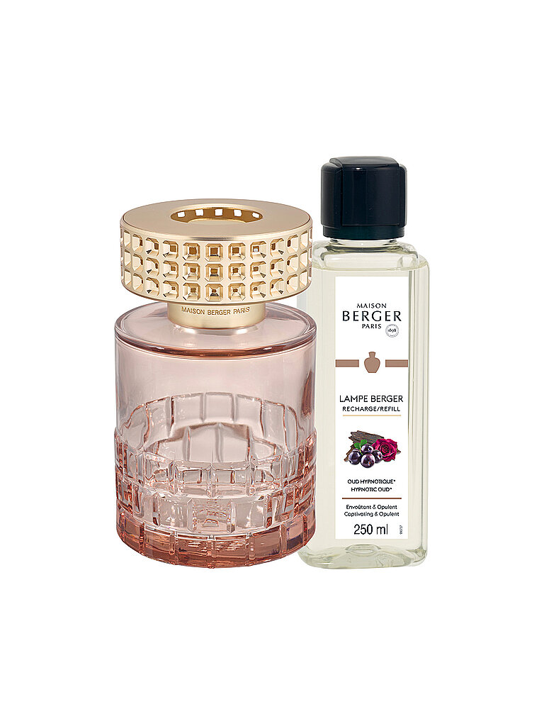 MAISON BERGER PARIS Lampe Berger Falcon-Set 250ml CELEBRATION NUDE Oud Hypnotique  camel
