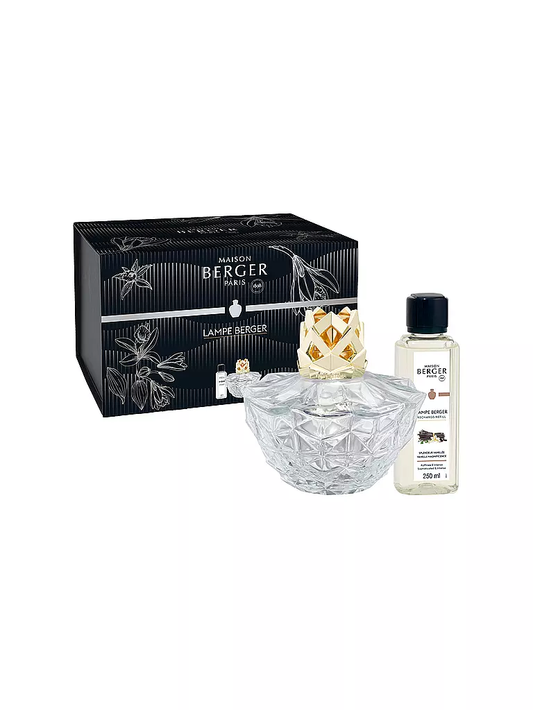 MAISON BERGER PARIS | Duftset Falcon KALI TRANSPARENTE Spendeur Vanillee | 