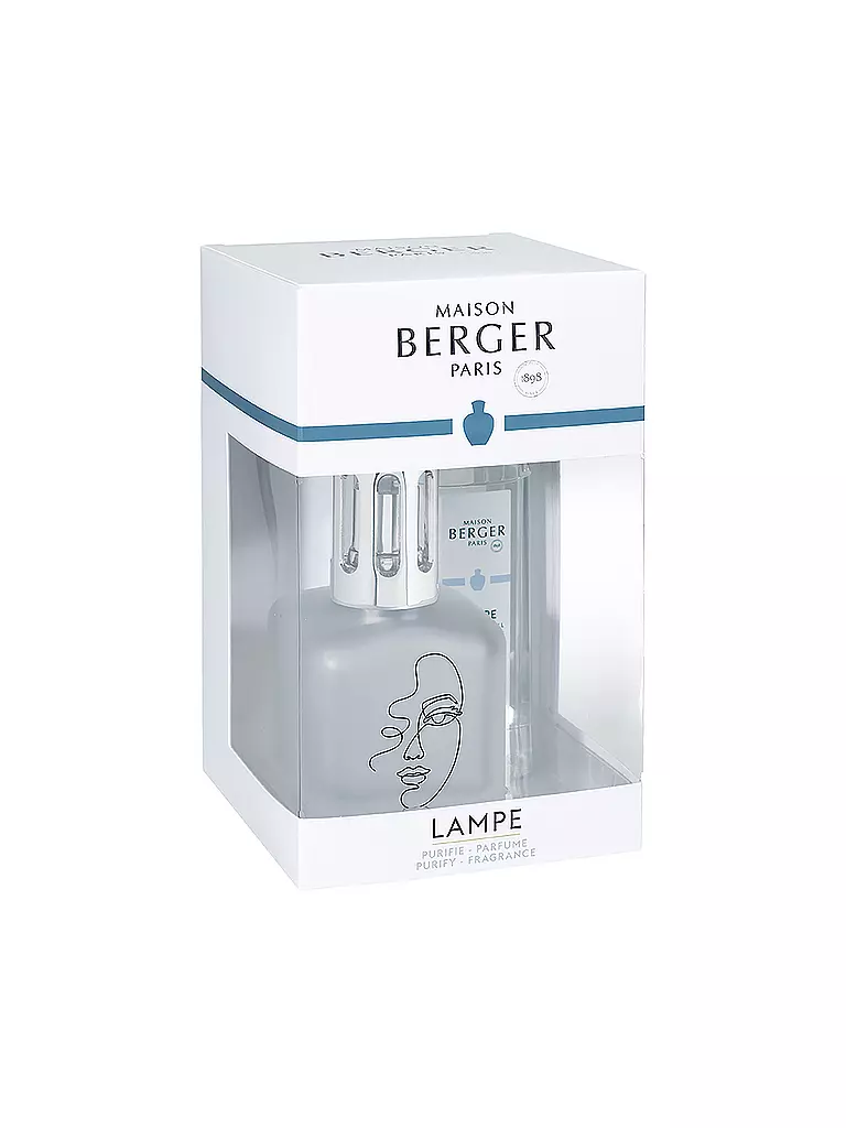 MAISON BERGER PARIS | Katalyselampe MSF +250ml Caresse de Coton  | weiss