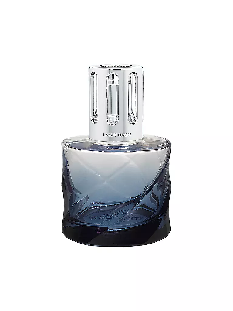 MAISON BERGER PARIS | Lampe Berger Set FLACON SPIRALE BLEUE +250ml Vent D' Ocean | hellblau