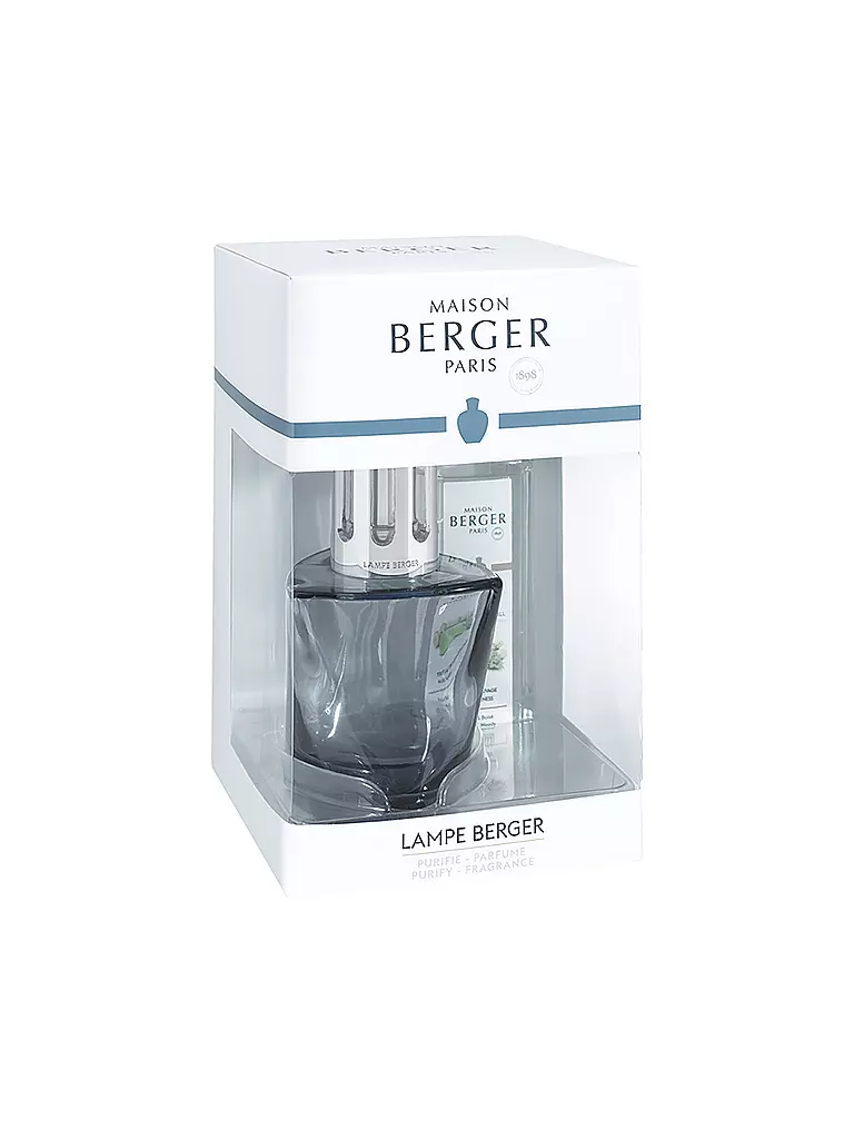 MAISON BERGER PARIS | Lampe Berger Set TERRA Noir 250ml Terre Sauvage | grau